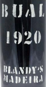 1920 Madeira Blandy's Bual 1.5L