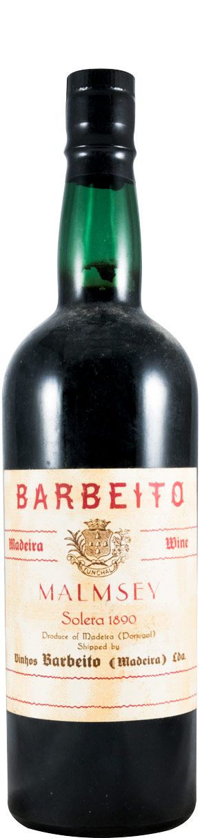 1890 Madeira Barbeito Malmsey Solera