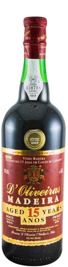 Madeira D'Oliveiras Doce 15 years