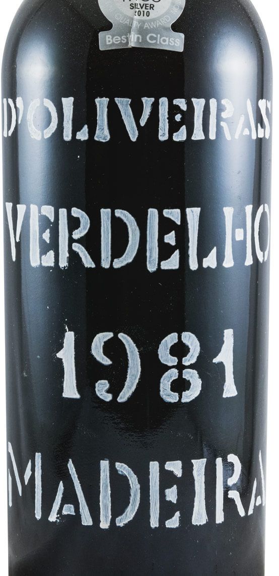 1981 Madeira D'Oliveiras Verdelho
