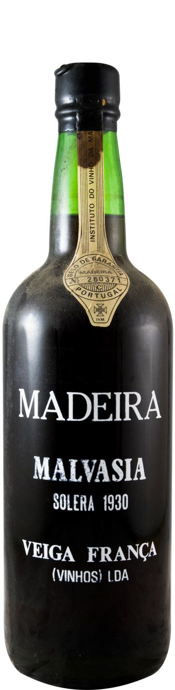 1930 Madeira Veiga França Malvasia Solera