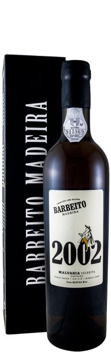 2002 Madeira Barbeito Malvasia 50cl