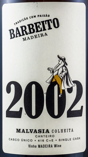 2002 Madeira Barbeito Malvasia 50cl