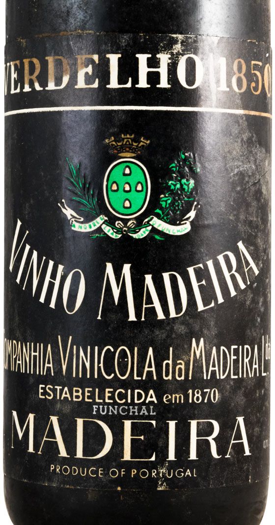 1850 Madeira Companhia Vinícola da Madeira Verdelho