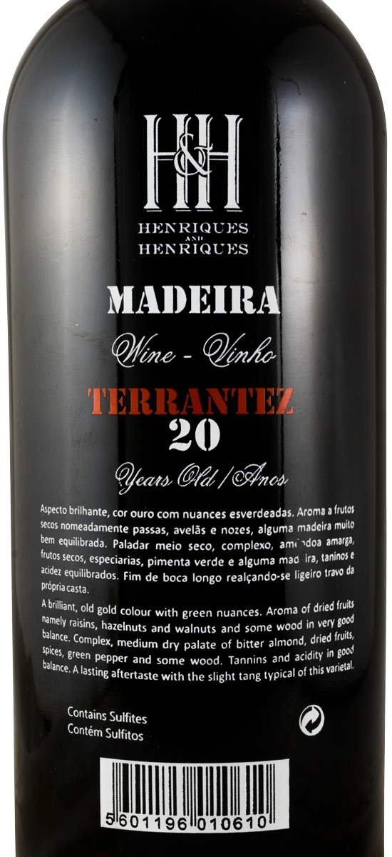 Madeira Henriques & Henriques Terrantez 20 years