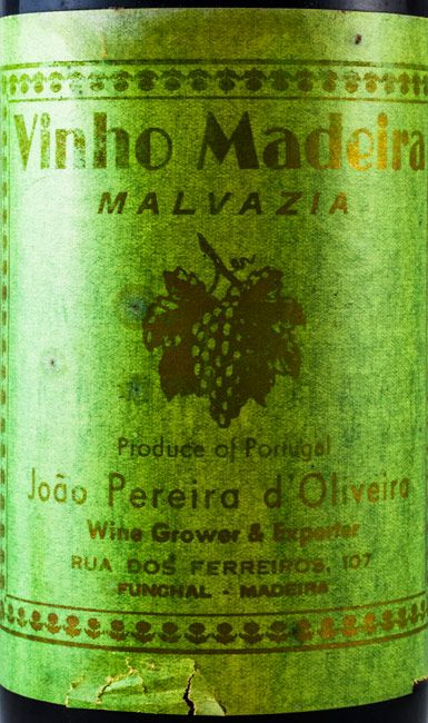 1920 Madeira D'Oliveiras Malvasia