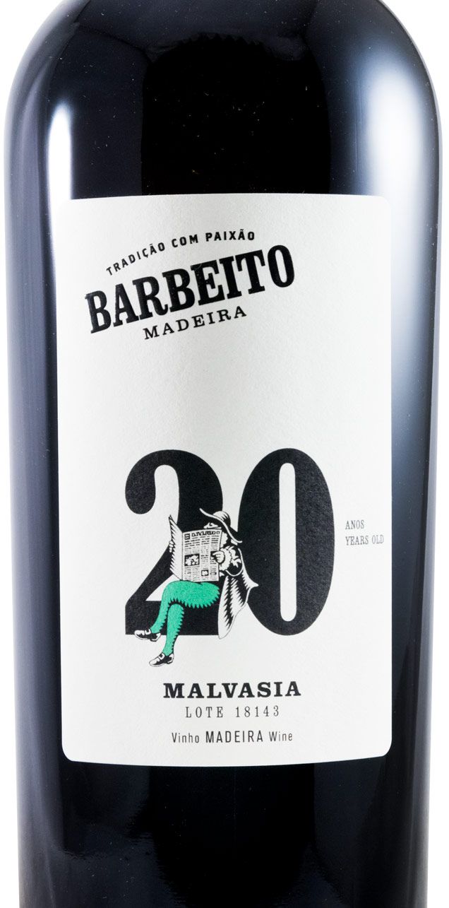 Madeira Barbeito Lote 18143 Malvasia 20 years