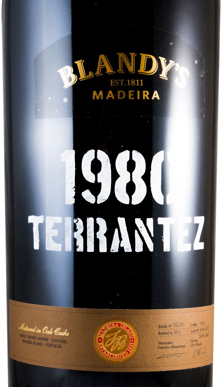 1980 Madeira Blandy's Terrantez Vintage 3L