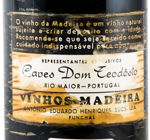 1898 Madeira António Eduardo Henriques Verdelho Solera