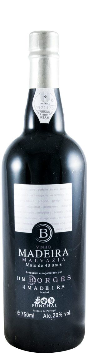 Madeira H. M. Borges Malvasia +40 years