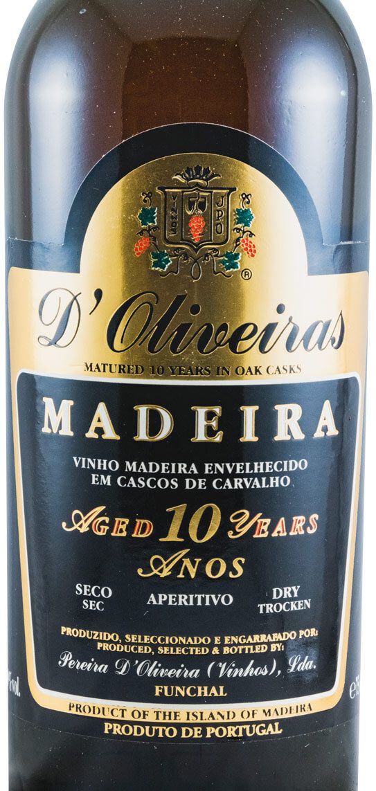 Madeira D'Oliveiras Seco 10 years