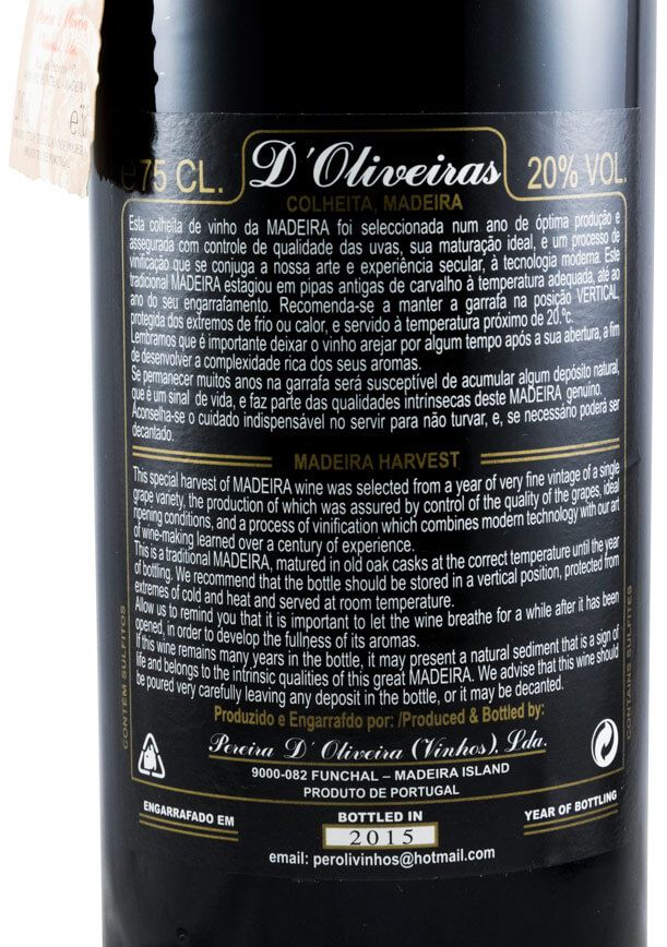 2001 Madeira D'Oliveiras Boal