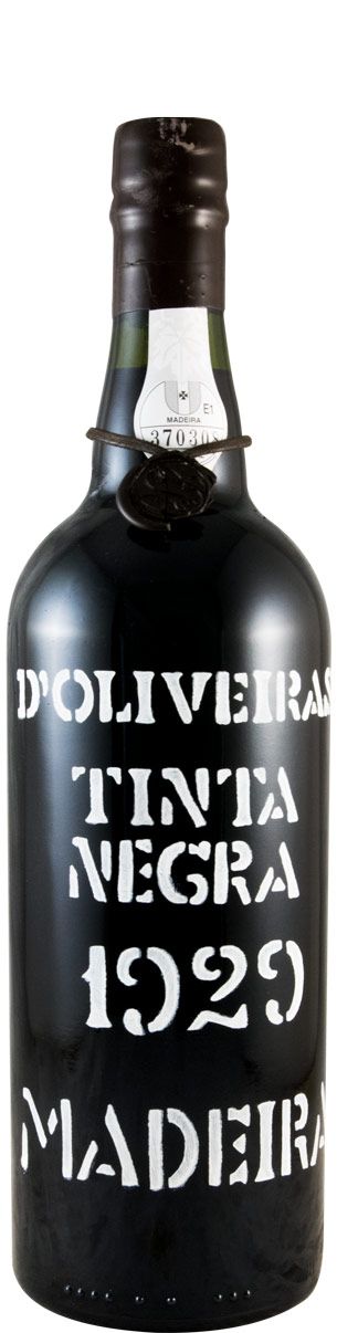 1929 Madeira D'Oliveiras Doce Tinta Negra