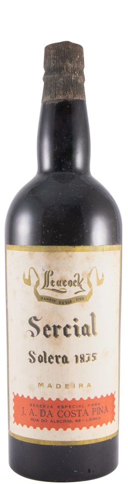 1835 Madeira Leacock's Sercial Solera