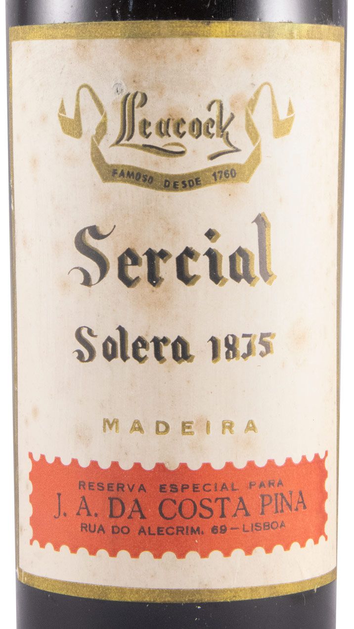 1835 Madeira Leacock's Sercial Solera