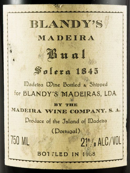 1845 Madeira Blandy's Boal Solera