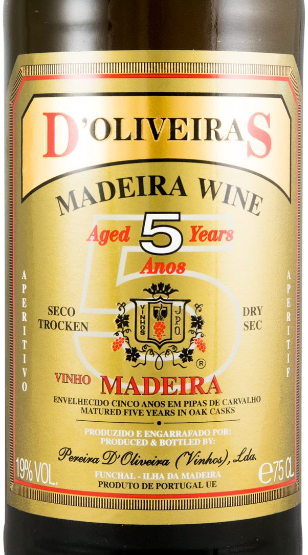 Madeira D'Oliveiras Seco 5 years