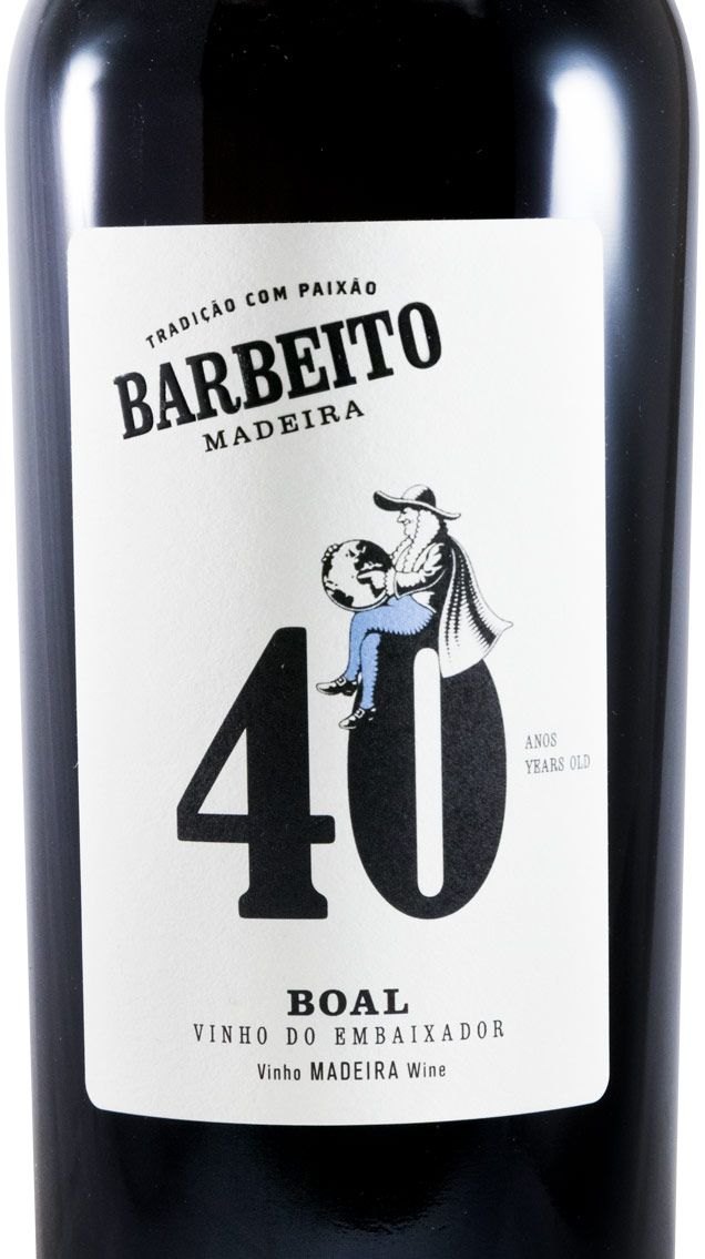 Madeira Barbeito Vinha do Embaixador Boal 40 anos
