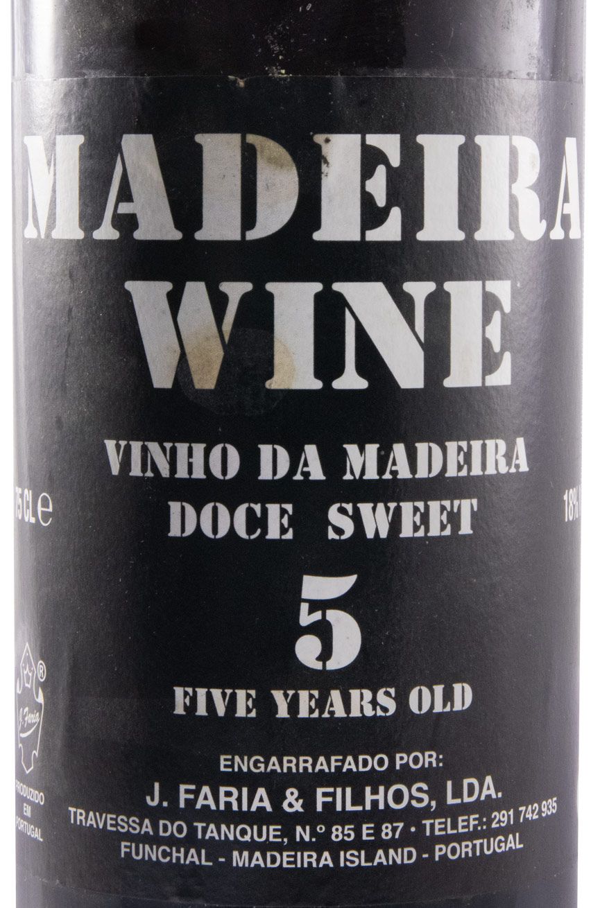 Madeira J. Faria & Filhos Doce 5 anos