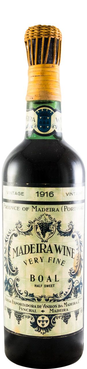 1916 Madeira Adega Exportadora dos Vinhos da Madeira Boal