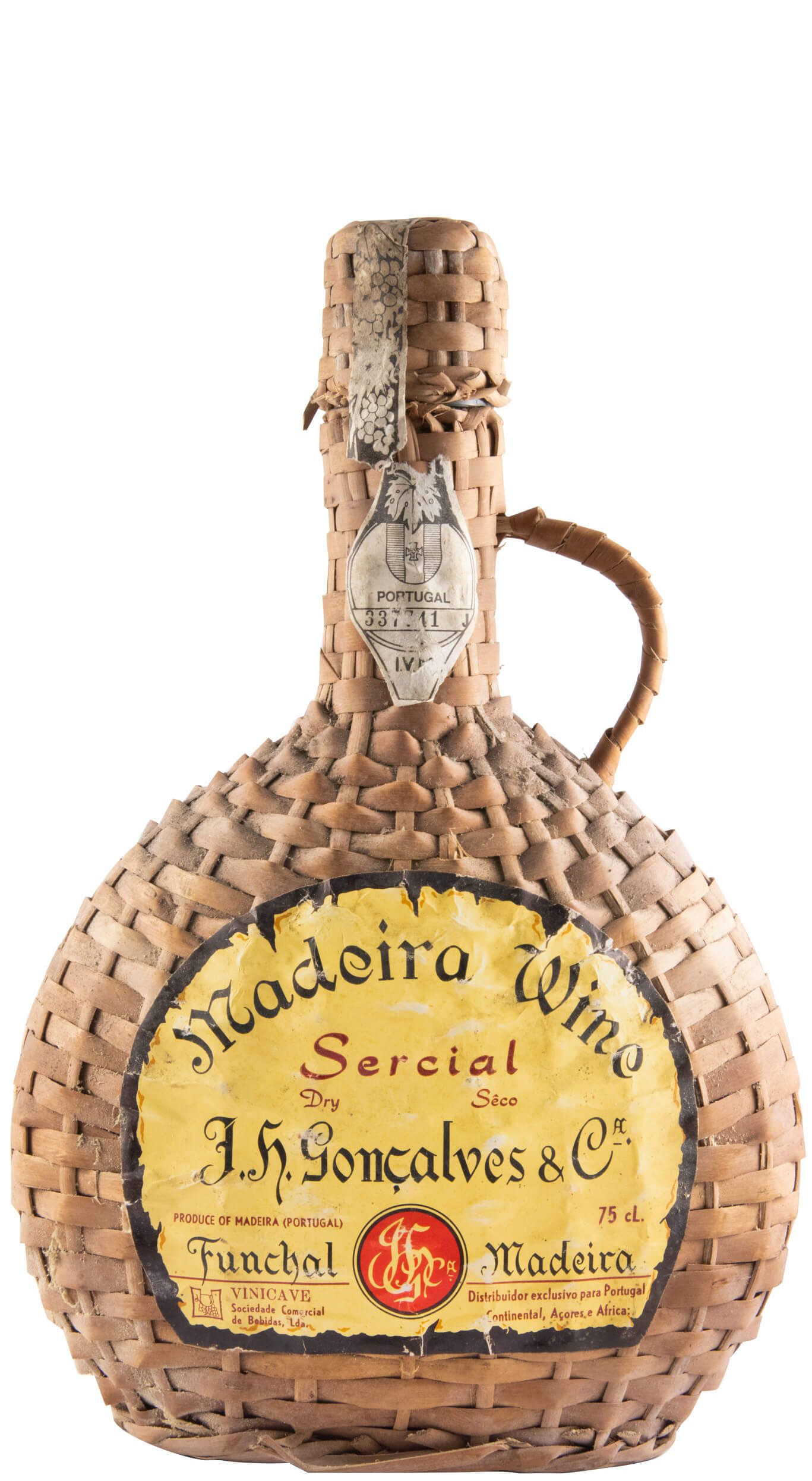 Madeira J.H.Gonçalves Sercial (cantil empalhado)