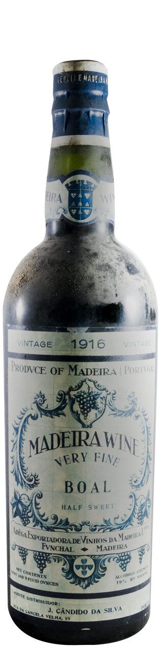 1916 Madeira Adega Exportadora dos Vinhos da Madeira Boal