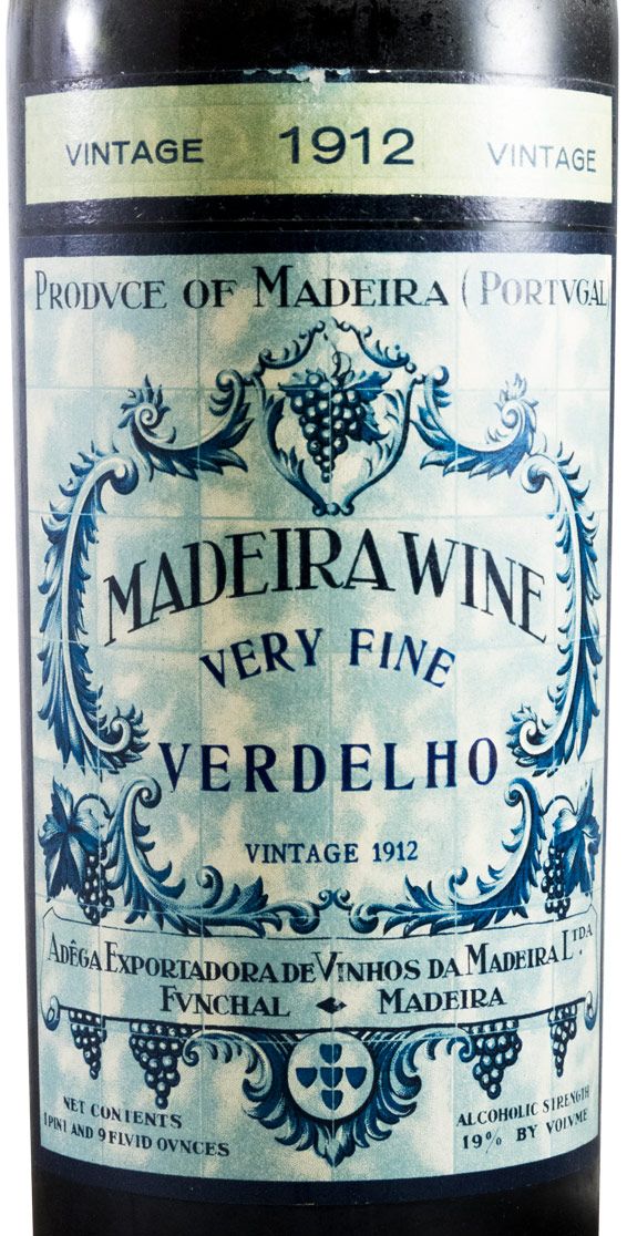 1912 Madeira Adega Exportadora dos Vinhos da Madeira Verdelho