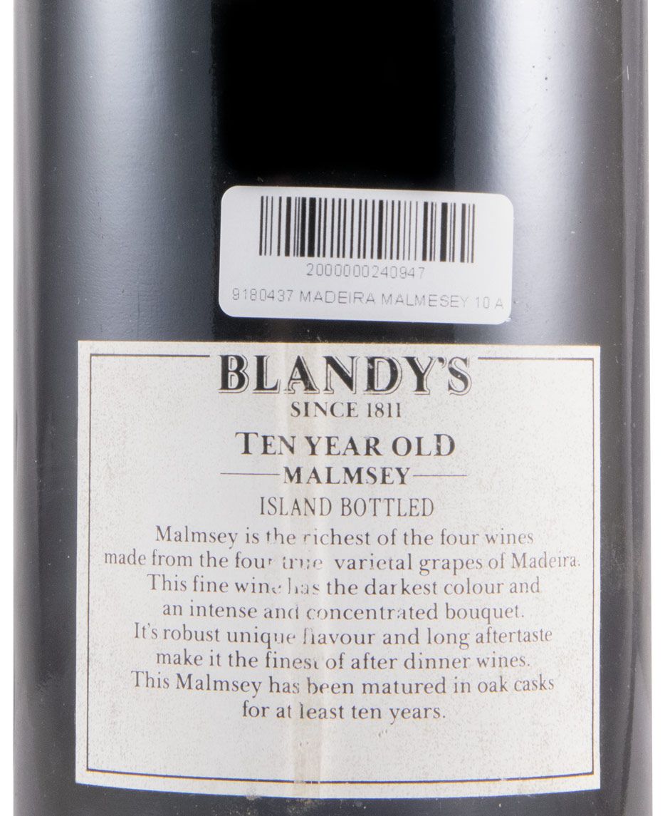 Madeira Blandy's Malmsey Rich 10 years