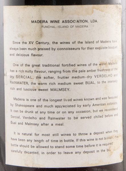 Madeira Rutherford Miles Verdelho Reserva