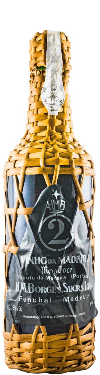 Madeira H. M. Borges N.º 2 Medium Rich (wicker bottle)