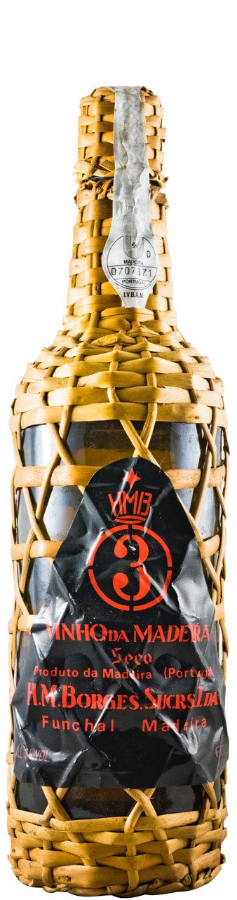 Madeira H. M. Borges N.º 3 Dry (wicker bottle)