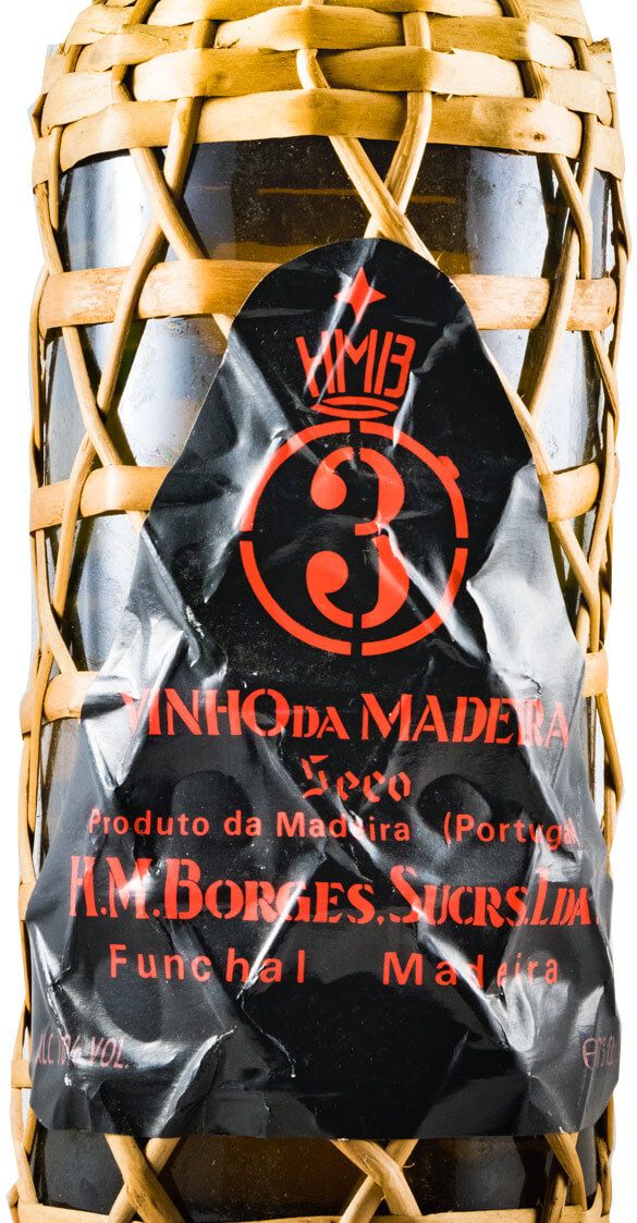 Madeira H. M. Borges N.º 3 Dry (wicker bottle)