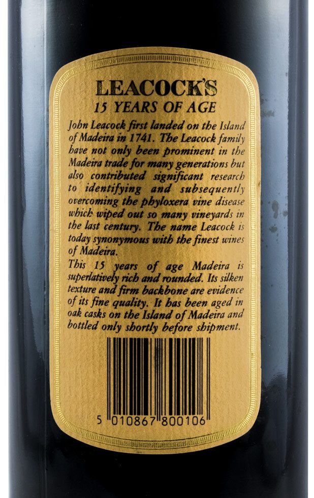 Madeira Leacock's's 15 years