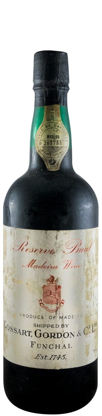 Madeira Cossart Gordon Bual Reserva