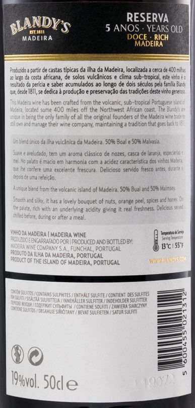 Madeira Blandy's Reserva 5 years 50cl