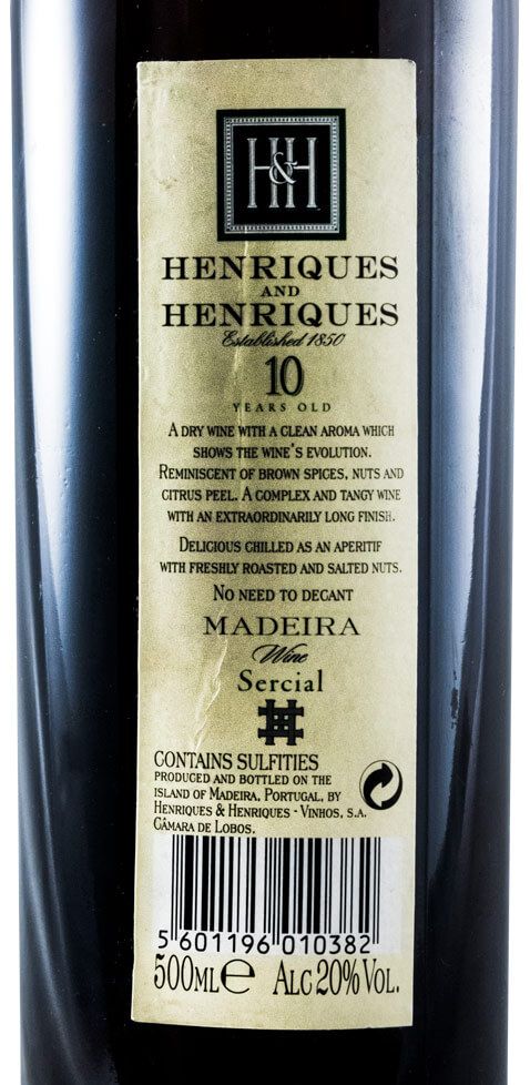 Madeira Henriques & Henriques Sercial 10 years 50cl