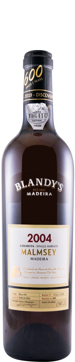 2004 Madeira Blandy's Malmsey Colheita 50cl