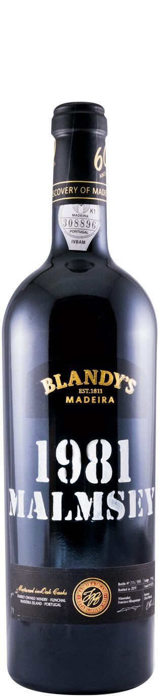 1981 Madeira Blandy's Malmsey Vintage