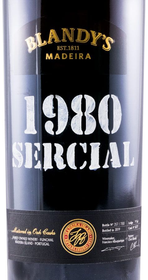 1980 Madeira Blandy's Sercial Vintage