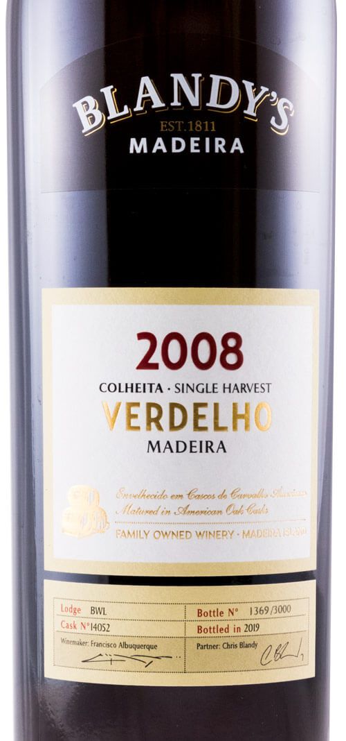 2008 Madeira Blandy's Verdelho 50cl