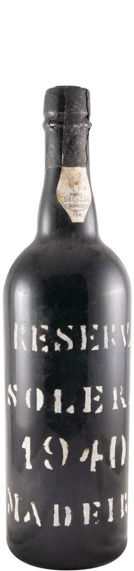 1940 Madeira Borges B Reserva Solera