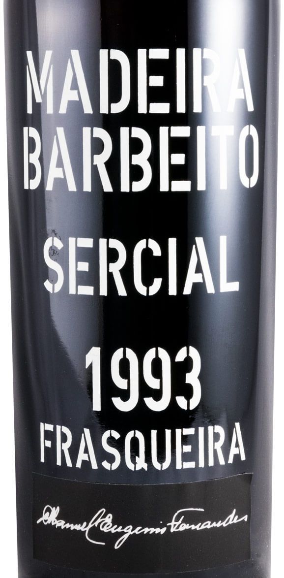 1993 Madeira Barbeito Sercial Frasqueira