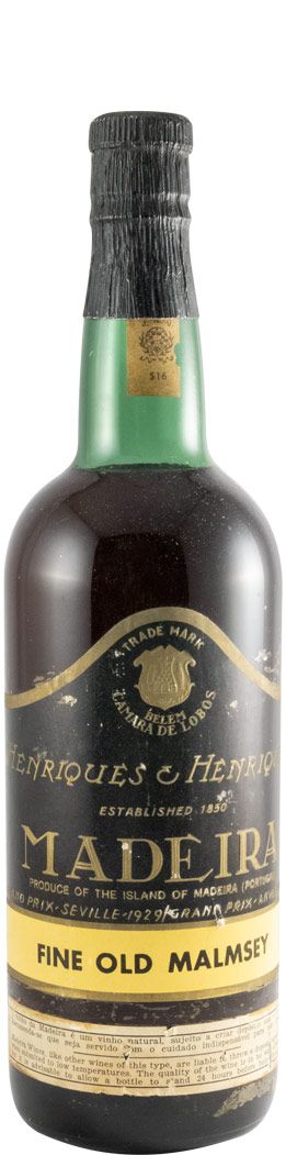 Madeira Henriques & Henriques Fine Old Malmsey