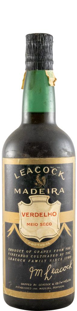 Madeira Leacock's's Verdelho (rótulo preto)