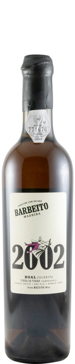2002 Madeira Barbeito Vinha da Torre Boal Colheita 50cl