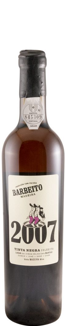 2007 Madeira Barbeito Vinha Velha das Mantas Tinta Negra Colheita 50cl