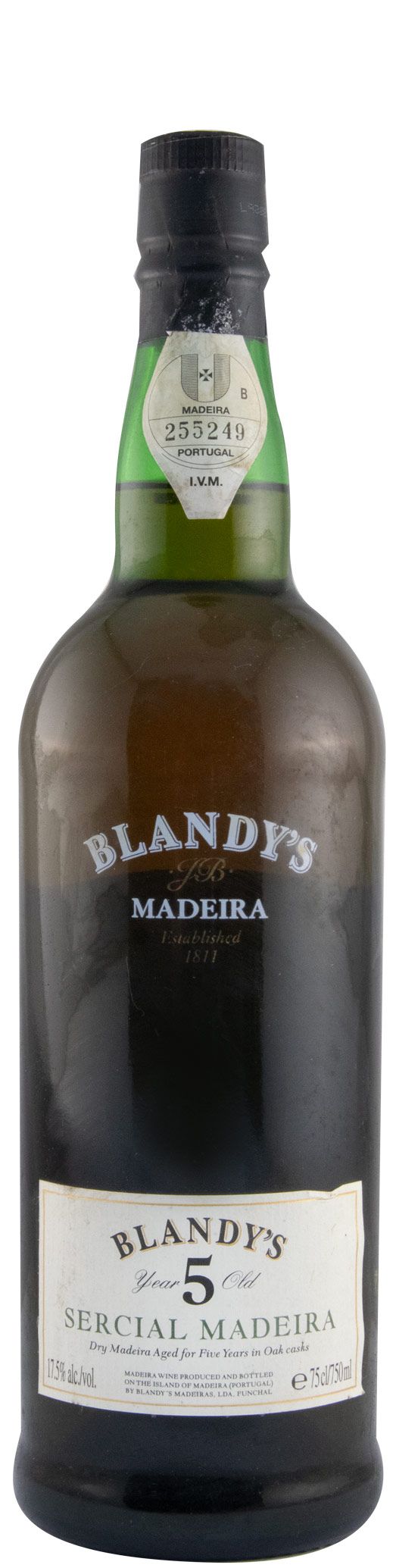 Madeira Blandy's Sercial 5 anos (rótulo branco)