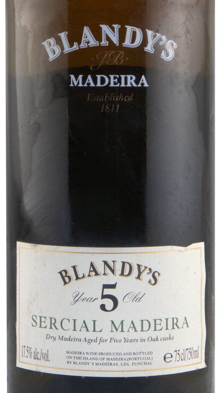 Madeira Blandy's Sercial 5 anos (rótulo branco)
