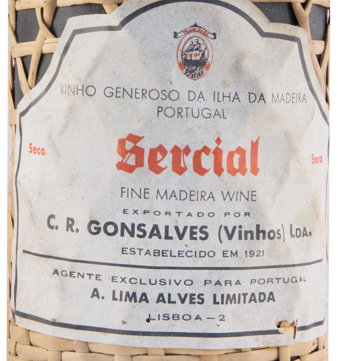 Madeira C.R. Gonsalves Sercial (wicker bottle)