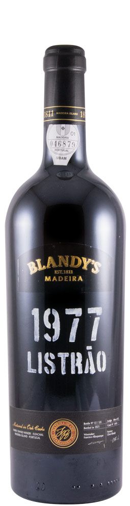 1977 Madeira Blandy's Listrão Frasqueira